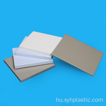 0,5-160 mm vastagságú fehér ABS lemez bútorokhoz